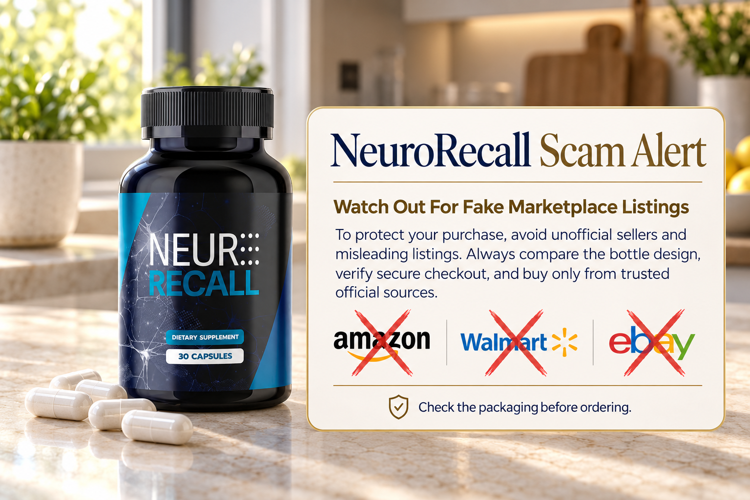 NeuroRecall scam alert